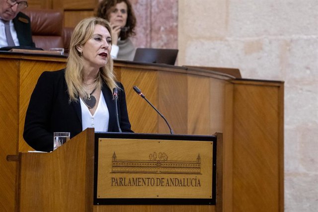 La Consejera de Economía y Hacienda, Carolina España