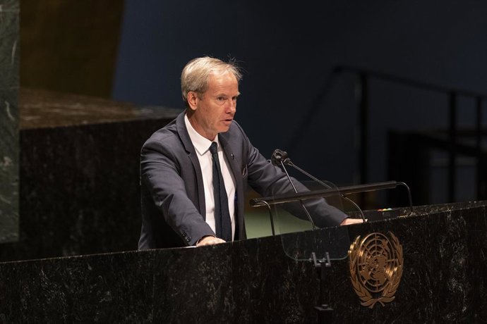 El enviado de la Unión Europea para la ONU, Olof Skoog
