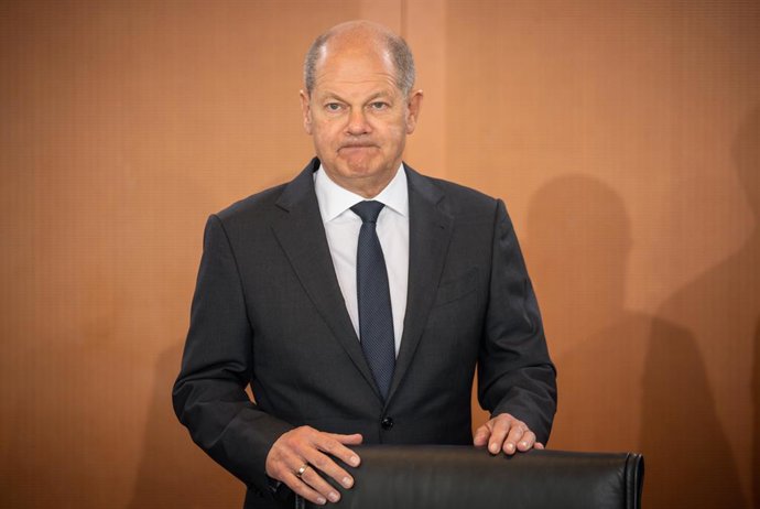 09 November 2022, Berlin: German Chancellor Olaf Scholz attends the Federal Cabinet at the Chancellery. Photo: Michael Kappeler/dpa