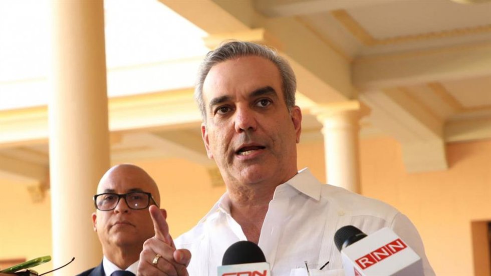 El presidente de República Dominicana, Luis Abinader