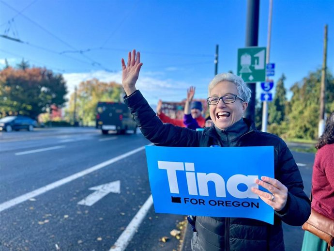 La nueva gobernadora de Oregón, Tina Kotek
