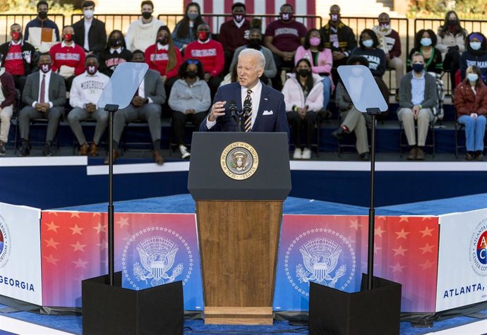 Archivo - El presidente de EEUU, Joe Biden