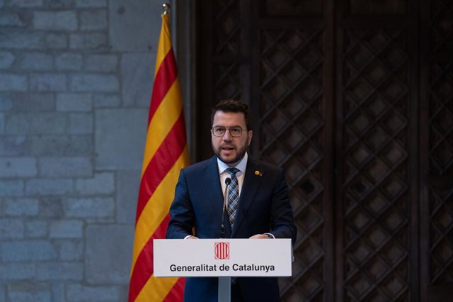 El president de la Generalitat, Pere Aragonès.