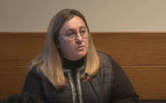 La consejera de Educación, Lydia Espina