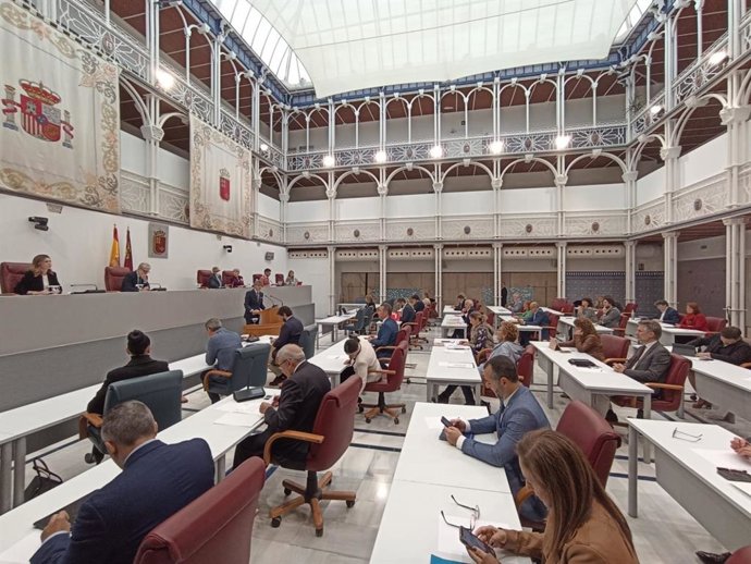 Sesión plenaria en la Asamblea Regional