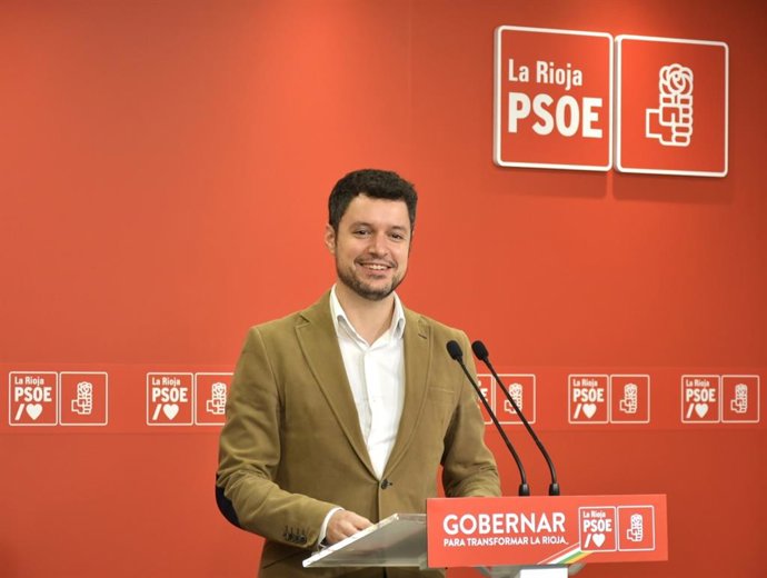 El portavoz del PSOE, Raúl Díaz