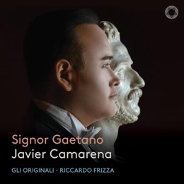 Portada del nou disc de Javier Camarena, 'Signor Gaetano'
