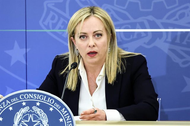 Giorgia Meloni, primera ministra de Italia
