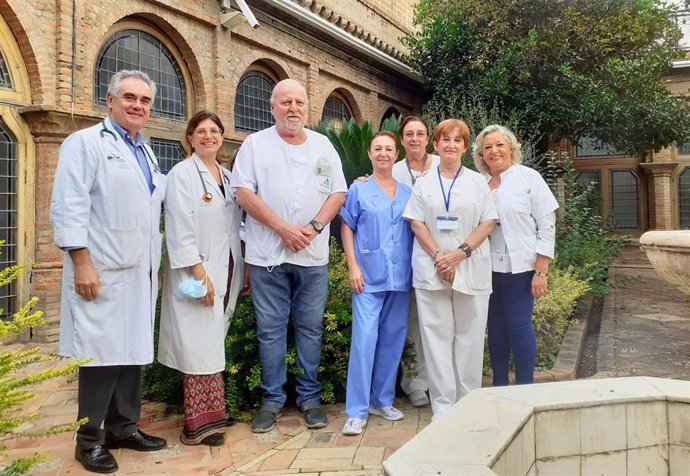 Profesionales de la Unidad de Desintoxicación del Virgen Macarena.