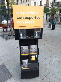 Punto de información de Recuperamadrid