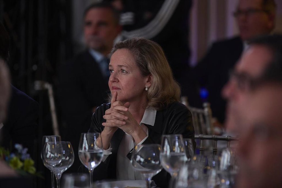 La vicepresidenta primera y ministra de Asuntos Económicos y Transformación Digital, Nadia Calviño.