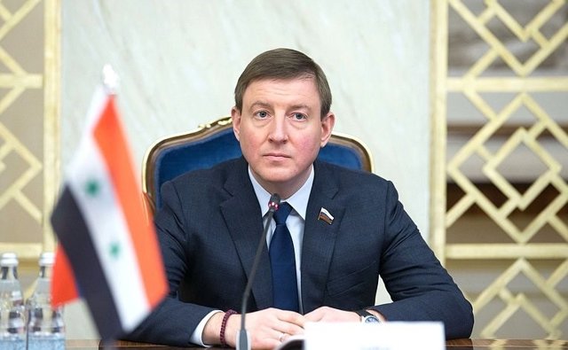 El secretario general de Rusia Unida, Andrei Turchak