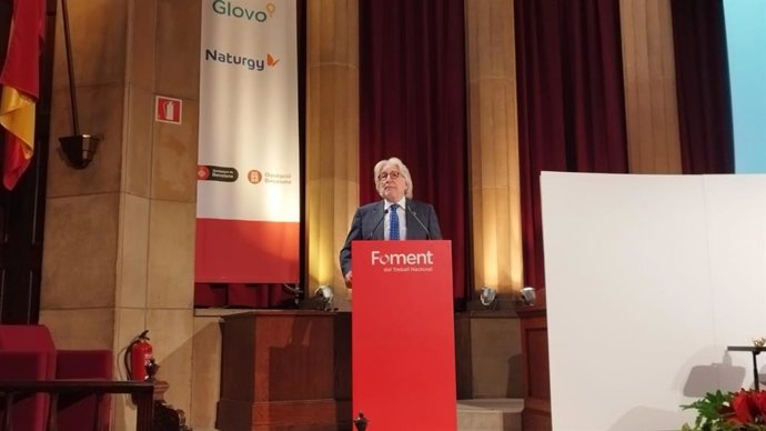 El presidente de Foment del Treball, Josep Sánchez Llibre.