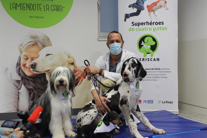 El Hospital San Pedro favorece desde hoy la visita a los pacientes ingresados de su perro mascota