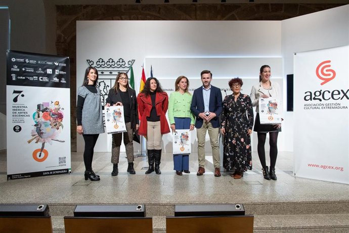 Presentación de la VII Muestra Ibérica de Artes Escénicas este viernes en la sala de prensa de la Junta de Extremadura