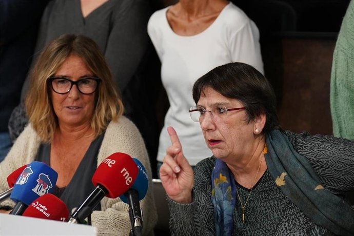 Begoña Galdeano y Edurne Brouard, hijas de xabier Galdeano y Santi Brouard, asesinados por los GAL.