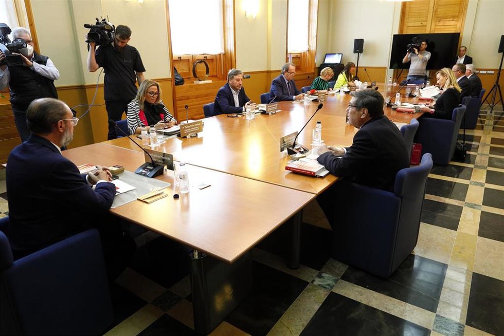Reunión del Consejo de Gobierno de Aragón.