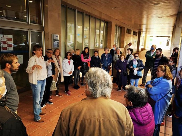 Rubén Rosón, a la derecha