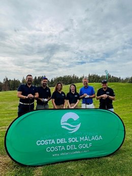 Profesionales que han participado en el primer 'Amre International Trophy 2022', que ha tenido lugar en la Costa del Sol