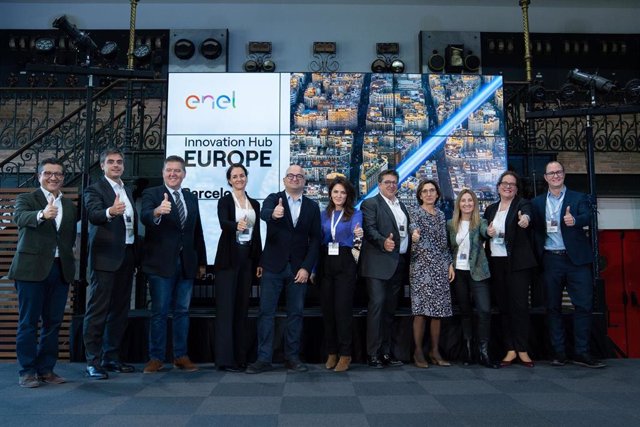 Inauguración del 'hub' de innovación de Endesa y Enel en Barcelona para impulsar 'startups' catalanas.