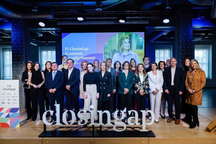Participantes en el IV Economic Equality Summit, que ha tenido lugar en el marco del cuarto aniversario de ClosinGap