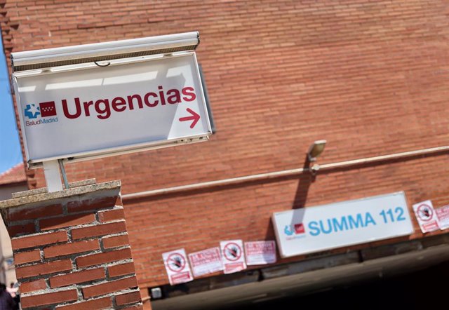 Archivo - Cartel del SUAP del Centro de Salud Mar Báltico, a 1 de julio de 2022, en Madrid (España).