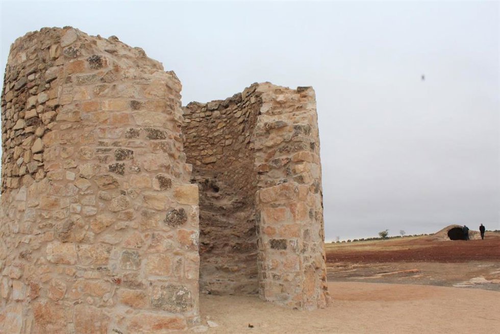 La Fundación Iberdrola iluminará las ruinas de los molinos de viento de Campo de Criptana