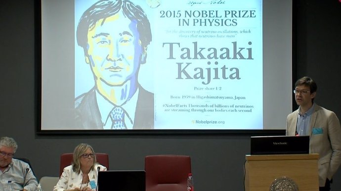 Uno de los Honoris Causa que se han aprobado en el Claustro de la Universidad de Sevilla es al Nobel de Física Tataaki Kajita.