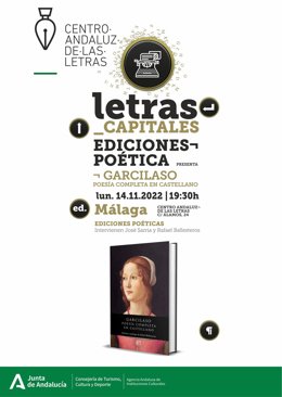 Cartel del encuentro en el CAL.