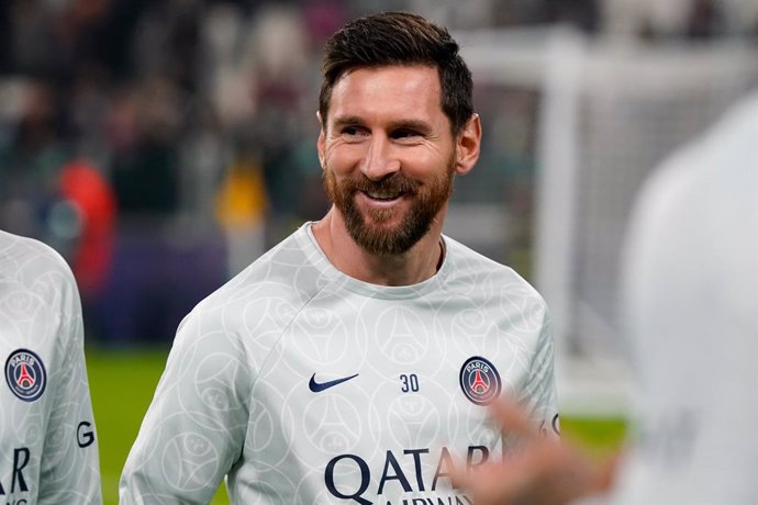 Lionel Messi (#30 Paris Saint-Germain) during the UEFA Champions League, Group H football match between Juventus FC and Paris Saint-Germain on November 2, 2022 at Allianz Stadium in Turin, Italy - Photo Morgese-Rossini / DPPI