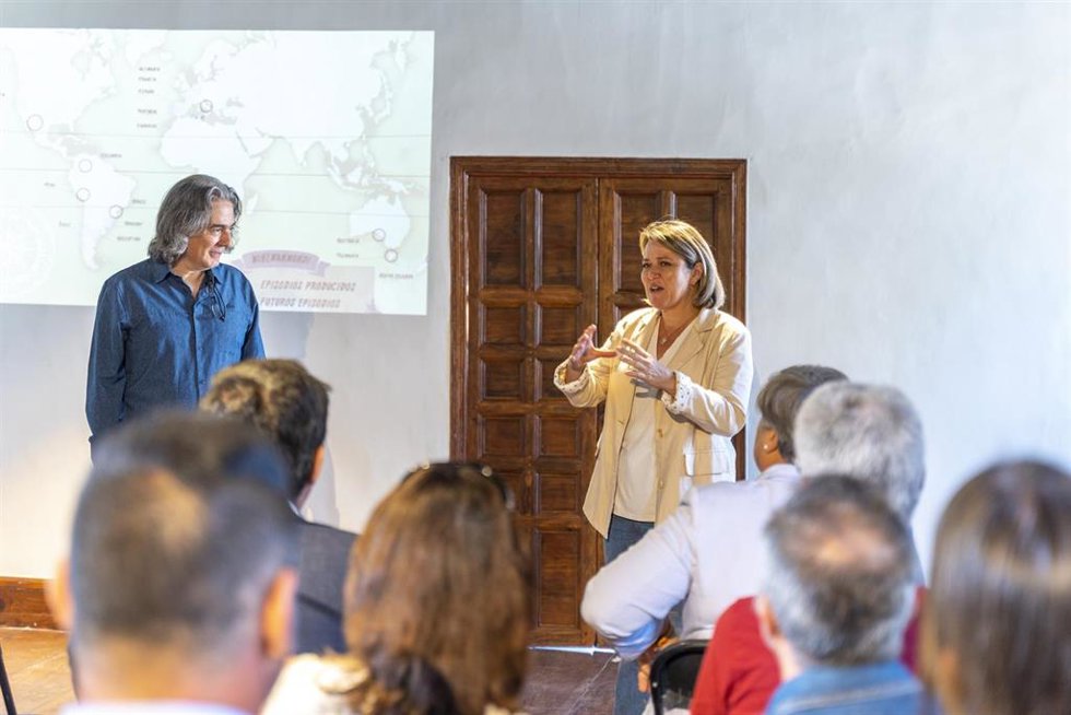 La consejera de Agricultura, Ganadería y Pesca del Gobierno de Canarias, Alicia Vanoostende