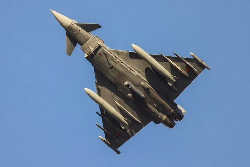 Eurofighter del Ejército del Aire y del Espacio en Bulgaria en misión de policía aérea
