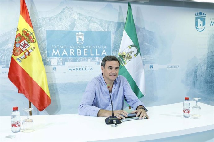 Archivo - El portavoz del equipo de gobierno del Ayuntamiento de Marbella, Félix Romero.