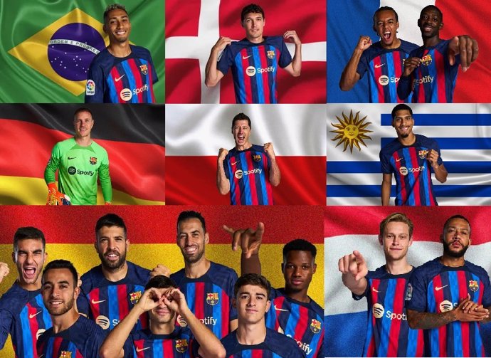 Los 16 mundialistas del FC Barcelona que estarán en Qatar 2022