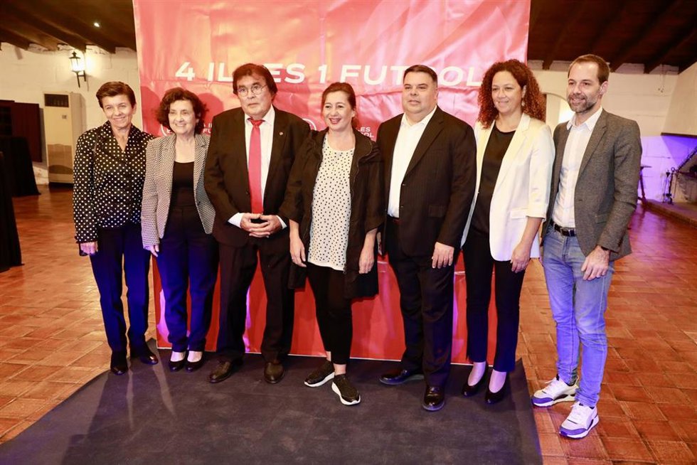 Armengol en la Gala del Fútbol Balear