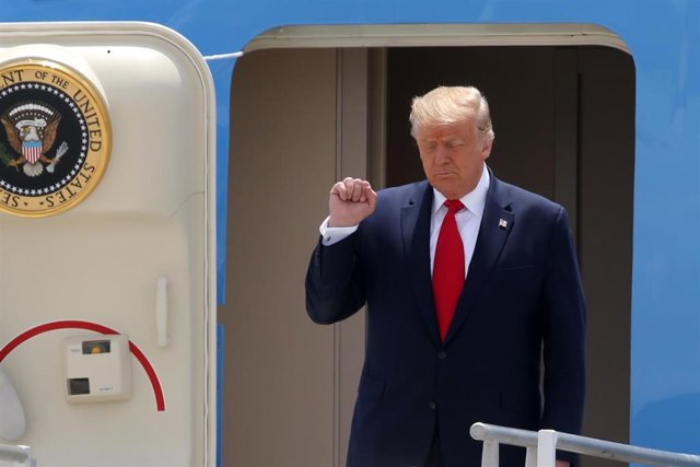 Trump presenta una demanda para evitar comparecer en el comité que investiga el asalto al Capitolio Archivo - El expresidente de EEUU Donald Trump.