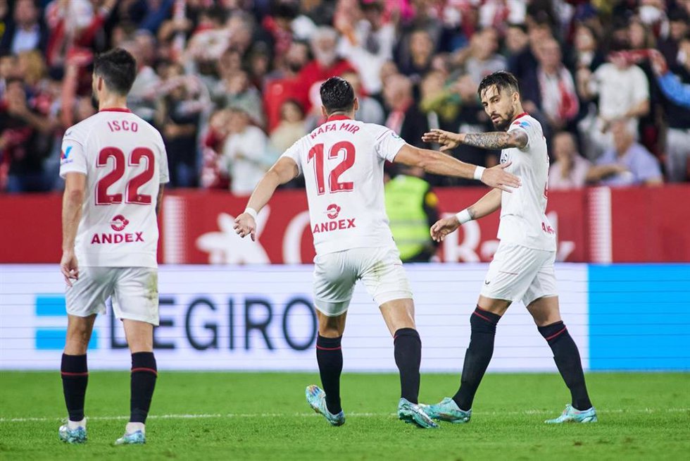 Jugadores del Sevilla