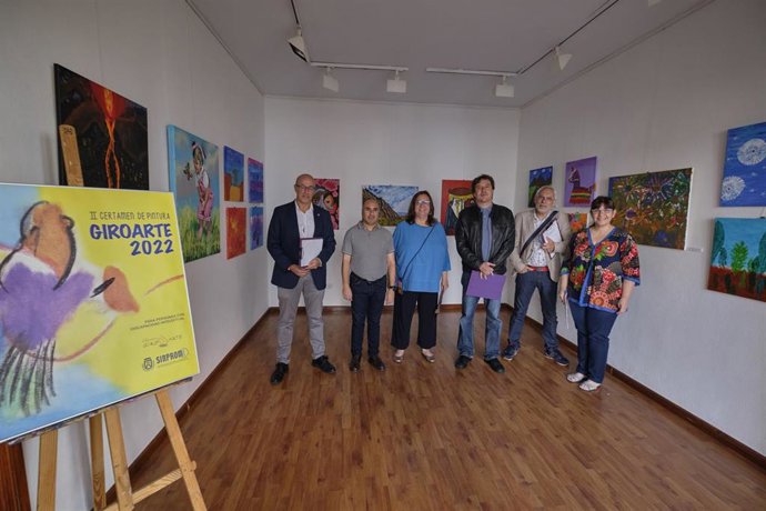 Reunión del jurado del II Certamen Regional de Pintura Giro-Arte