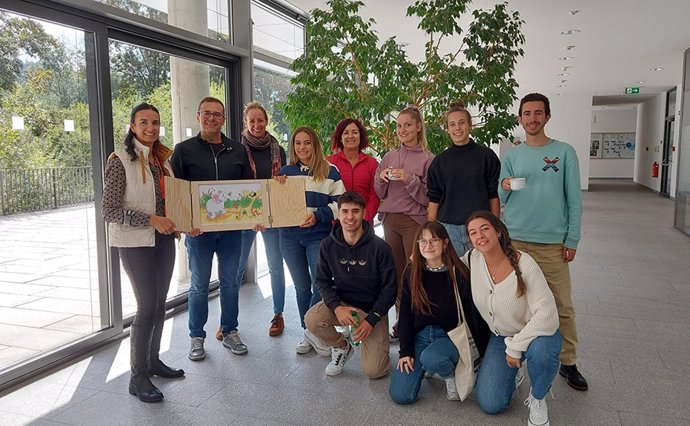 Siete estudiantes de la UPNA participan en Alemania en un programa intensivo para futuros docentes de inglés.