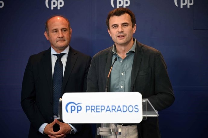 Archivo - El presidente del PP de Cádiz, Bruno García, en una imagen de archivo.