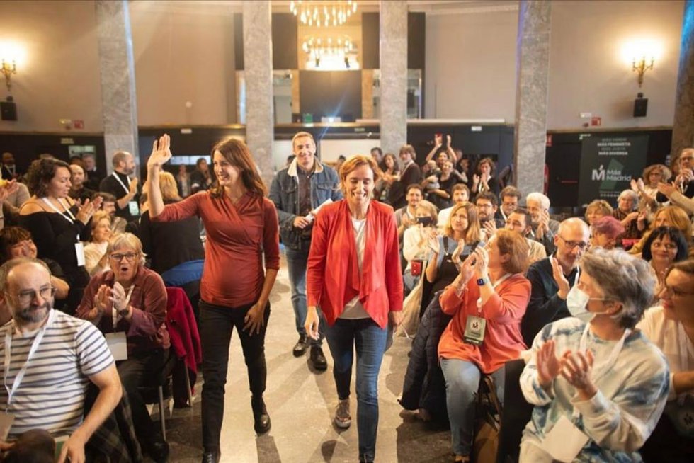Las líderes de Más Madrid en Ayuntamiento y Asamblea, Rita Maestre y Mónica García