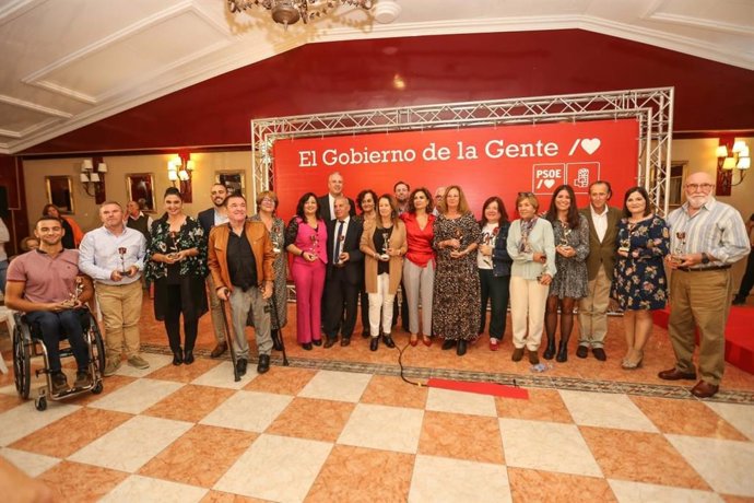 La ministra de Hacienda y vicesecretaria general del PSOE, María Jesús Montero, este sábado en Chiclana de la Frontera (Cádiz) en el acto PSOElidarios.