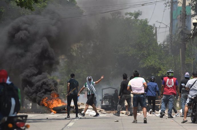 Conflictos en protestas en Bolivia por el censo. 