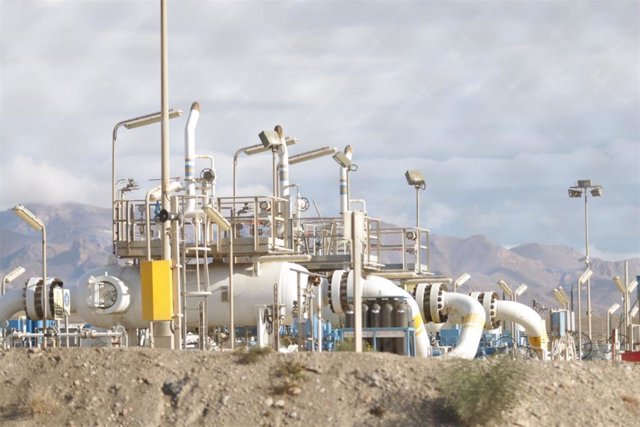 Instalaciones del gasoducto Medgaz Almería-Chinchilla