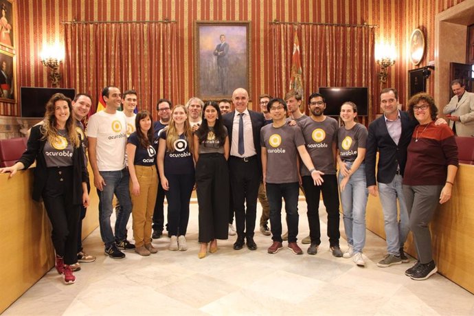 Reunión del alcalde de Sevilla, Antonio Muñoz, con el equipo de Acurable