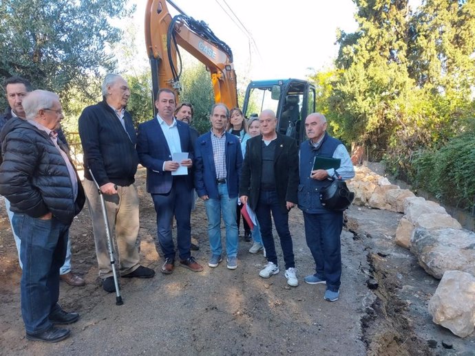 El Ayuntamiento de Jaén acomete obras de reparación en un segundo tramo del Camino de las Cabezadas