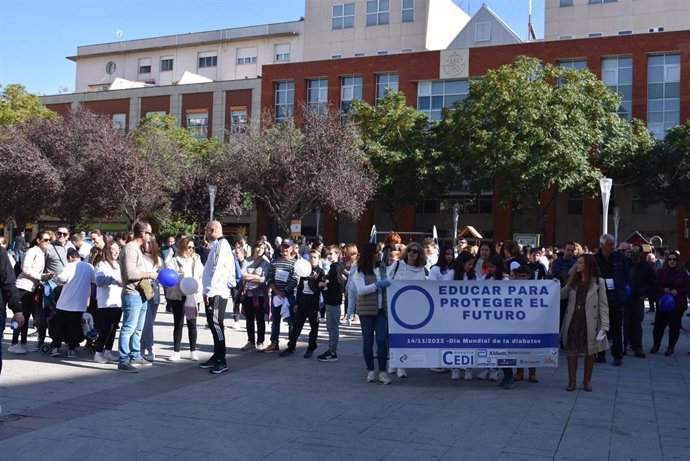 Ciudad Real visibiliza la diabetes infantil con una marcha solidaria.