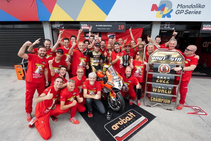 Álvaro Bautista, campeón del mundo de WorldSBK