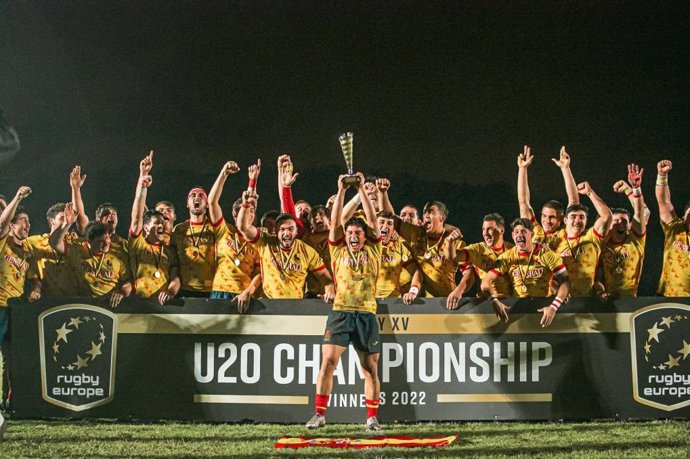 España, campeona de Europa de rugby Sub-20