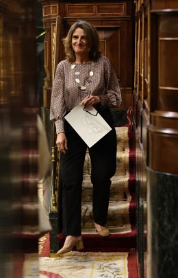 La vicepresidenta tercera y ministra para la Transición Ecológica y el Reto Democrático, Teresa Ribera